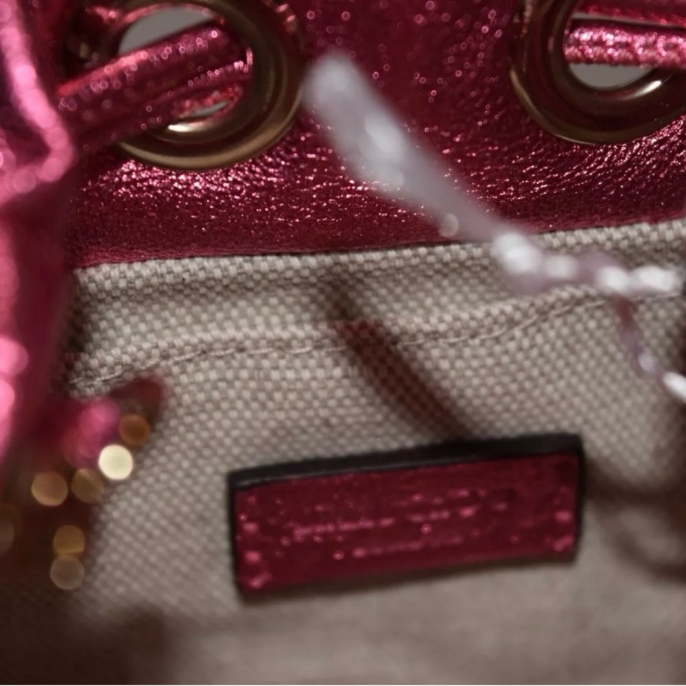 Jimmy Choo Mini Bag pink peony Marchaline mint condition with tags crossbody - Picture 5 of 16